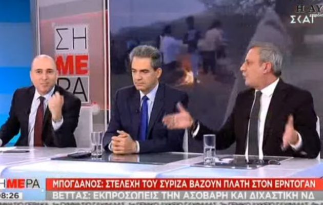 Ο Βέττας «στόλισε» τον Μπογδάνο: «Είσαι πολιτικός απόπατος και επικίνδυνος για τη χώρα» (βίντεο)