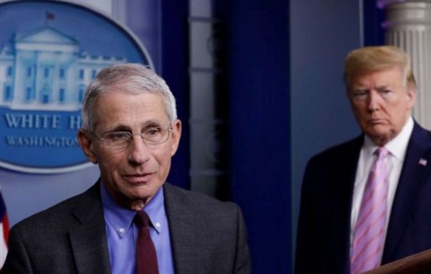 Ο Τραμπ έκανε retweet ανάρτηση που ζητά την απόλυση του Φάουτσι