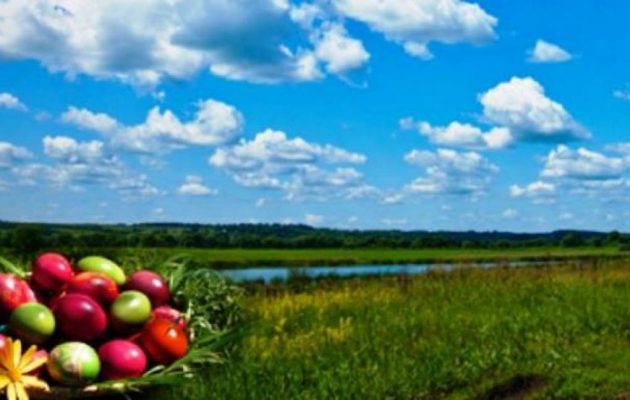 Αίθριος καιρός με αραιές νεφώσεις και θερμοκρασία έως 25 βαθμούς την Κυριακή του Πάσχα