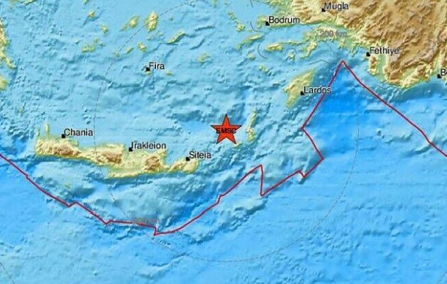 Σεισμός 4,2 Ρίχτερ στην Κάσο – Ταρακουνήθηκε και η Κρήτη
