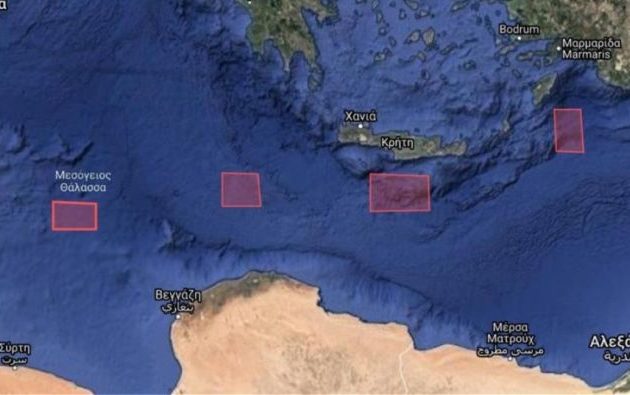 Η Τουρκία ανακοίνωσε ναυτικές ασκήσεις νότια της Κρήτης, σε Ρόδο και Καστελόριζο