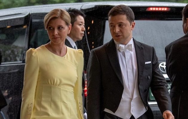 Διαγνώστηκε με Covid-19 η σύζυγος του Ουκρανού προέδρου Ζελένσκι