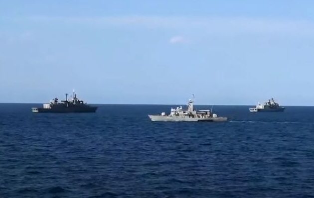 Άσκηση του Πολεμικού Ναυτικού στο κεντρικό και βόρειο Αιγαίο (βίντεο)