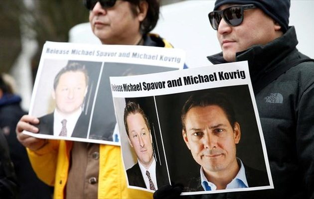 Η Κίνα κατηγορεί για κατασκοπεία δύο Καναδούς που συνέλαβε το 2018