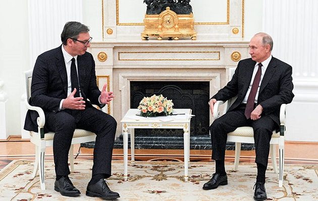 Τι συζήτησαν Πούτιν και Βούτσιτς στη Μόσχα