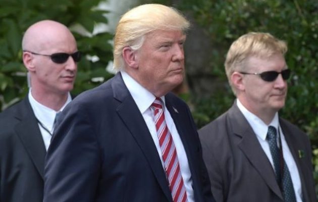 Δεκάδες πράκτορες της Μυστικής Υπηρεσίας του Τραμπ σε καραντίνα λόγω κορωνοϊού