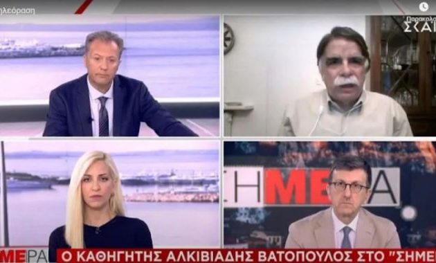 Ο καθηγητής Βατόπουλος προειδοποιεί για Covid-19: «Στην Ελλάδα από τα πάρτι θα την πάθουμε»