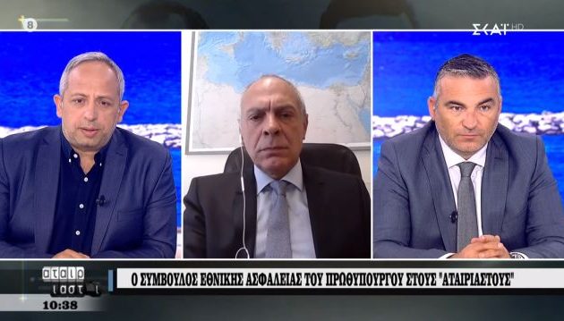 Ο Αλ. Διακόπουλος βλέπει «αποκλιμάκωση» στο Αιγαίο και αποκλείει θερμό επεισόδιο