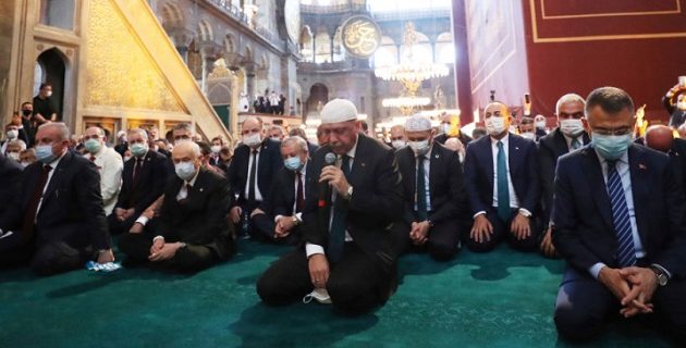 To Συμβούλιο της Ευρώπης καταδίκασε την μετατροπή της Αγίας Σοφίας σε τζαμί