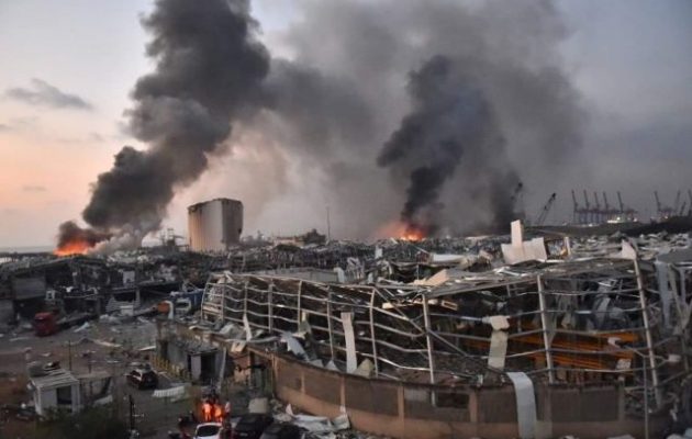 Εκρήξεις Βηρυτός: 100 νεκροί και σχεδόν 4.000 τραυματίες – Πολλοί αγνοούμενοι