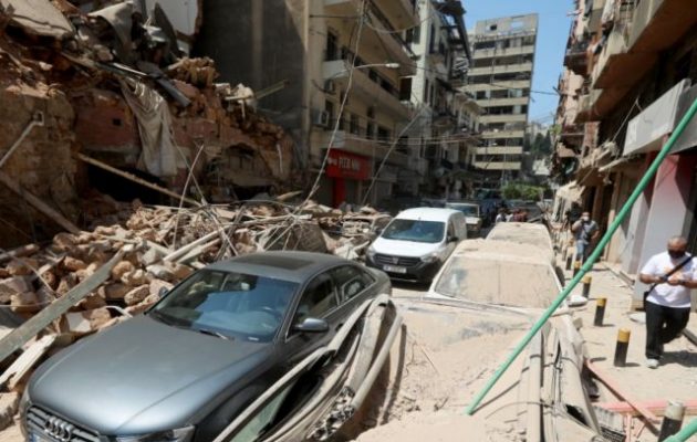 Εκρήξεις Βηρυτός: Έως 300.000 άνθρωποι έχουν μείνει άστεγοι
