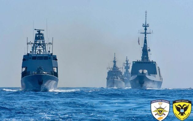 Σε εξέλιξη η «Ευνομία» νότια της Κύπρου – Ερσίν Τατάρ: Δοκιμάζουν πώς να νικήσουν την Τουρκία σε πόλεμο