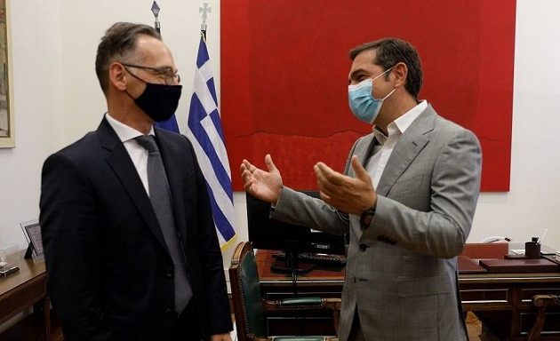 Τσίπρας σε Μάας: Η Ε.Ε. να αναλάβει τις ευθύνες της για την Τουρκία