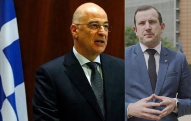 Δένδιας σε Σινκεβίτσιους: Η οριοθέτηση ΑΟΖ Ελλάδας-Αιγύπτου επεκτείνει και τον χώρο εφαρμογής της ευρωπαϊκής νομοθεσίας