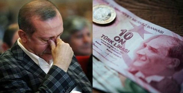 Εφιάλτης για Ερντογάν: Καλπάζει ο πληθωρισμός, πέφτει η τουρκική λίρα