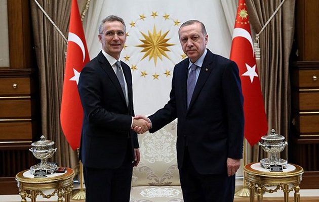 Ο Στόλτενμπεργκ καλεί τον Ερντογάν σε «συμμαχική αλληλεγγύη»