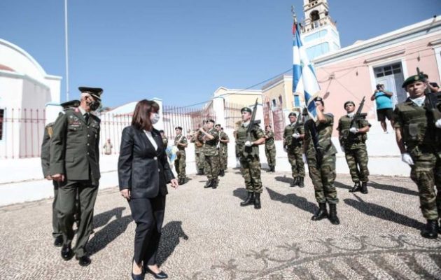 Σακελλαροπούλου: Το Καστελλόριζο συγκεντρώνει την έννοια του πατριωτισμού