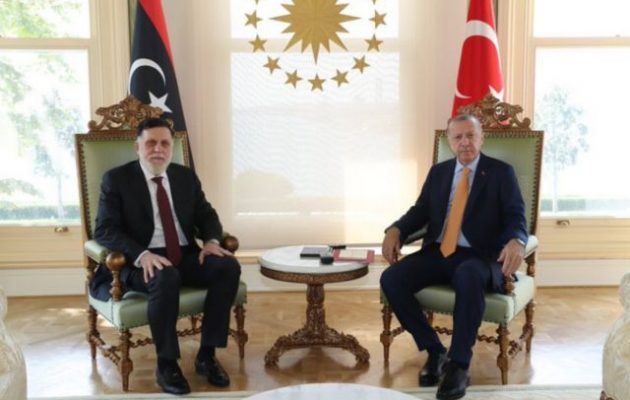 Ο Ερντογάν στηρίζει το καθεστώς της Τρίπολης – Ο Σαράτζ θα προασπίσει τα δικαιώματα της Τουρκίας στην Αν. Μεσόγειο