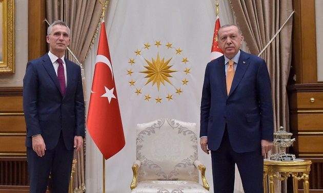 Ο Στόλτενμπεργκ είδε Ερντογάν: Να δημιουργήσουμε χώρο για τη διπλωματία 