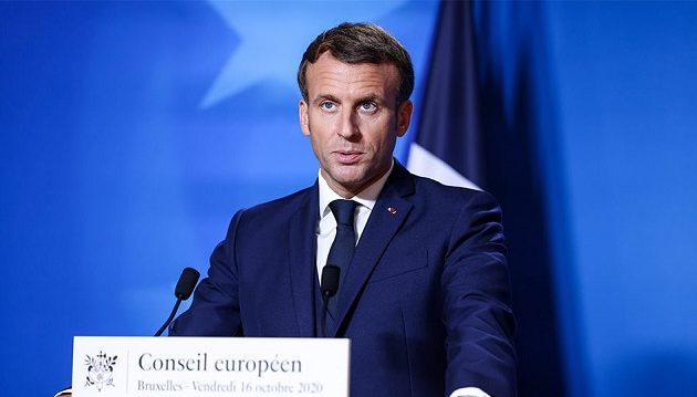 Μακρόν: Δεν υποχωρούμε στο ελάχιστο μπροστά στις προκλήσεις Ερντογάν