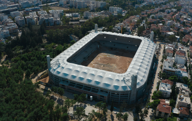 OPAP ARENA από ψηλά – Αποκλειστικά πλάνα από το νέο γήπεδο της ΑΕΚ (βίντεο)