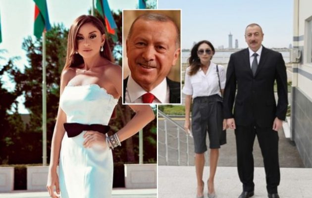 Η Μεχριμπάν Αλίεβα «κάνει τα γλυκά μάτια» στον Ερντογάν – Τον ευχαριστεί εκ μέρους του Αζερμπαϊτζάν