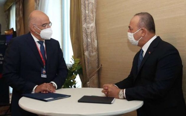 Ο Δένδιας εξέφρασε στον Τσαβούσογλου την αντίδραση της Ελλάδας για την Αμμόχωστο