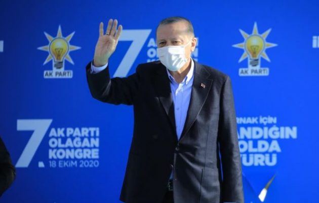 Έντρομος και ανυποχώρητος ο Ερντογάν αναφέρθηκε σε διαμελισμό της Τουρκίας