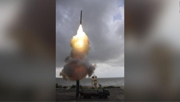 Η Ινδία εκτόξευσε πύραυλο που μπορεί να χτυπήσει υποβρύχια σε απόσταση 640 χλμ