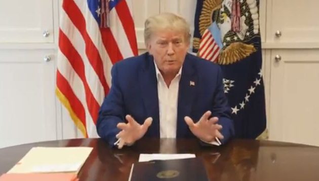 Ο Ντόναλντ Τραμπ δεν είναι ακόμη εντελώς «εκτός κινδύνου» – Δείτε βίντεο-μήνυμα του Τραμπ