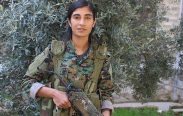 Η Κούρδισσα διοικητής Μπερφίν Ριζγκάρ σκοτώθηκε πολεμώντας τους Τούρκους στη βόρεια Συρία