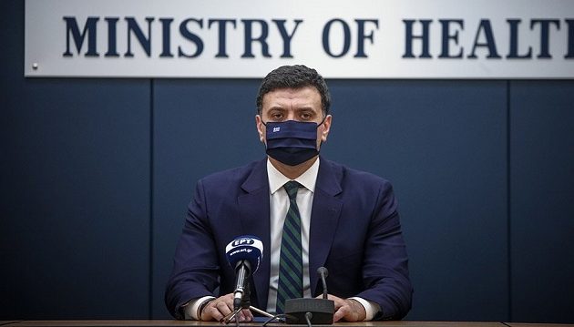 Ο Κικίλιας παρουσίασε το εθνικό σχέδιο για τον εμβολιασμό κατά του κορωνοϊού