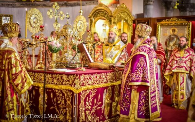 Με κορωνοϊό μητροπολίτης που συμμετείχε στο συλλείτουργο στον Άγιο Δημήτριο