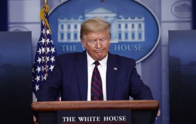 Ο πρόεδρος Ντόναλντ Τραμπ επέστρεψε στον Λευκό Οίκο