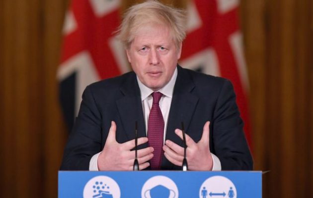 Μπόρις Τζόνσον: 70% πιο μεταδοτικό το νέο στέλεχος του κορωνοϊού