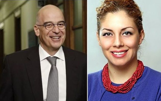 Με τη νεο-ορισθείσα Αλβανίδα ΥΠΕΞ Όλτα Τζάσκα συνομίλησε ο Νίκος Δένδιας