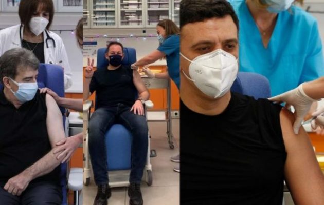 Εμβολιάστηκαν Πιερρακάκης, Κικίλιας, Πέτσας και Χρυσοχοΐδης