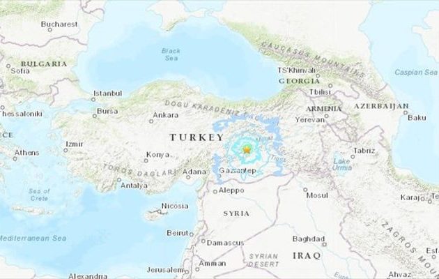 Σεισμός 5,3 Ρίχτερ στην ανατολική Τουρκία