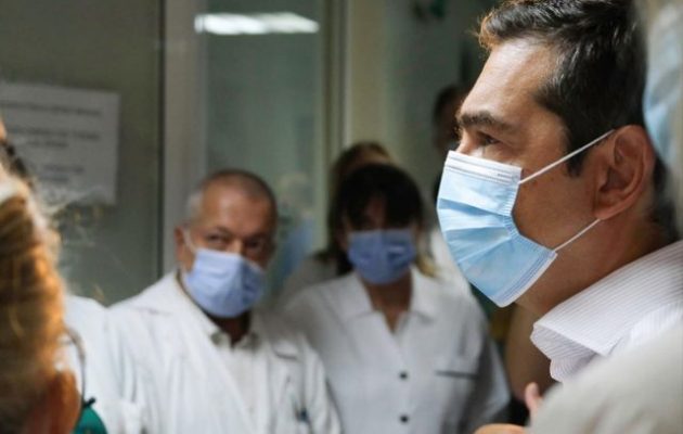 Αλ. Τσίπρας: «Παράπλευρες απώλειες» για την κυβέρνηση οι υγειονομικοί θύματα της Covid-19
