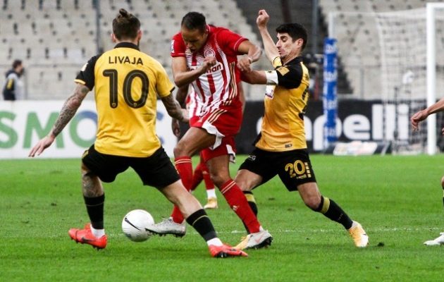 Ισόπαλο το ντέρμπι στο ΟΑΚΑ: ΑΕΚ-Ολυμπιακός 1-1