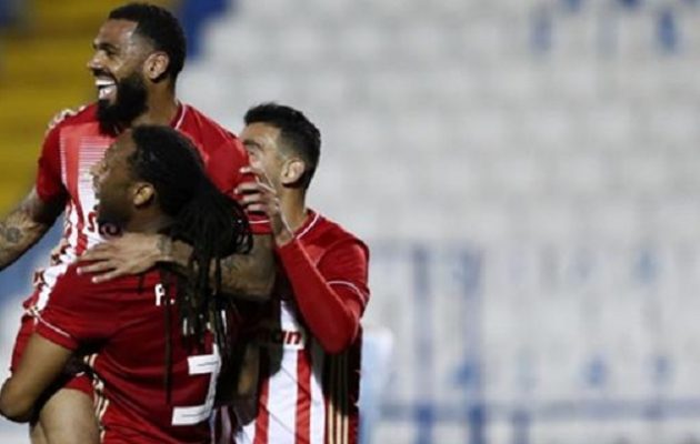 Ασταμάτητος ο Ολυμπιακός 3-1 τον Απόλλωνα Σμύρνης