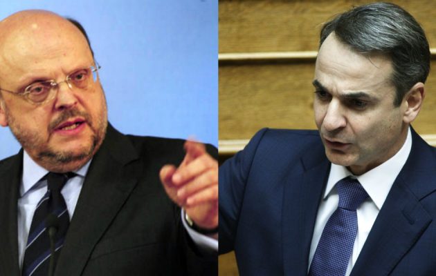 Αντώναρος: «Να ανασχηματισθεί ο Πρωθυπουργός» για να  αλλάξει το κλίμα στη χώρα