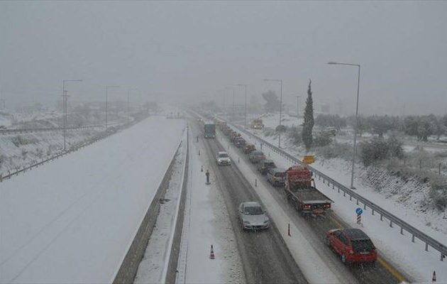 Απαγόρευση κυκλοφορίας φορτηγών στην εθνική οδό Αθηνών-Κορίνθου