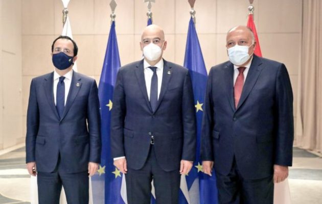 Τριμερής συνάντηση Ελλάδας, Κύπρου και Αιγύπτου μετά το «Φόρουμ Φιλίας»