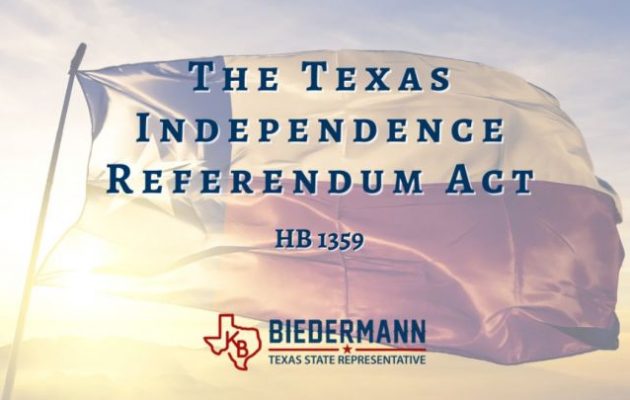 Τεξανός βουλευτής οπαδός του Τραμπ ζητά δημοψήφισμα για την απόσχιση του Τέξας από τις ΗΠΑ