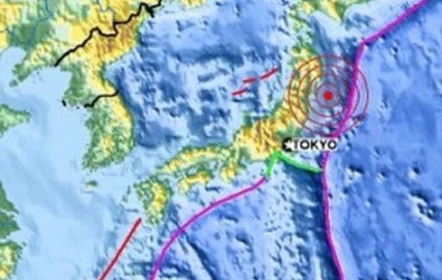 Τρόμος στην Ιαπωνία: Σεισμός 7,2 Ρίχτερ και προειδοποίηση για τσουνάμι