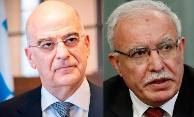 Ο Νίκος Δένδιας θα συναντηθεί την Τρίτη στην Αθήνα με τον Παλαιστίνιο υπουργό Εξωτερικών