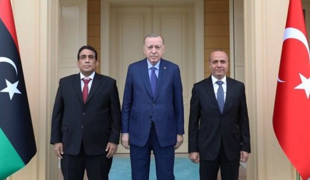 Ο πρόεδρος της Λιβύης συναντήθηκε με τον Ερντογάν στην Κων/πολη