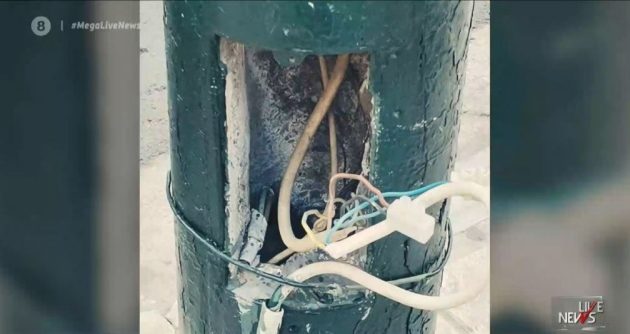 12χρονη κεραυνοβολήθηκε από γυμνά καλώδια κολόνας στον Άγιο Παντελεήμονα