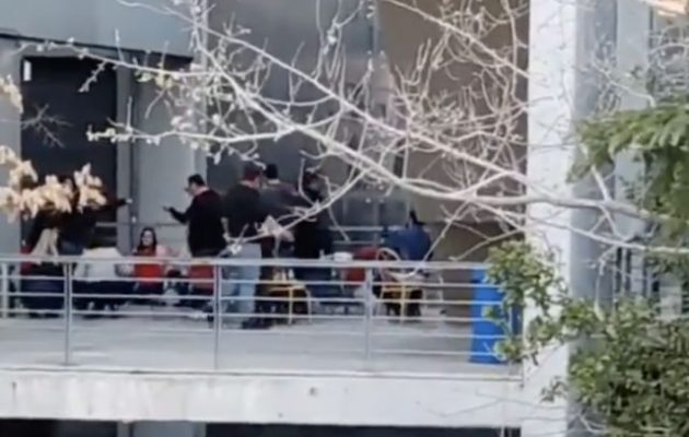 Υπάλληλοι του ΕΟΔΥ έκαναν το κωρονογλέντι στην «πίσω αυλή» του Χαρδαλιά (βίντεο)